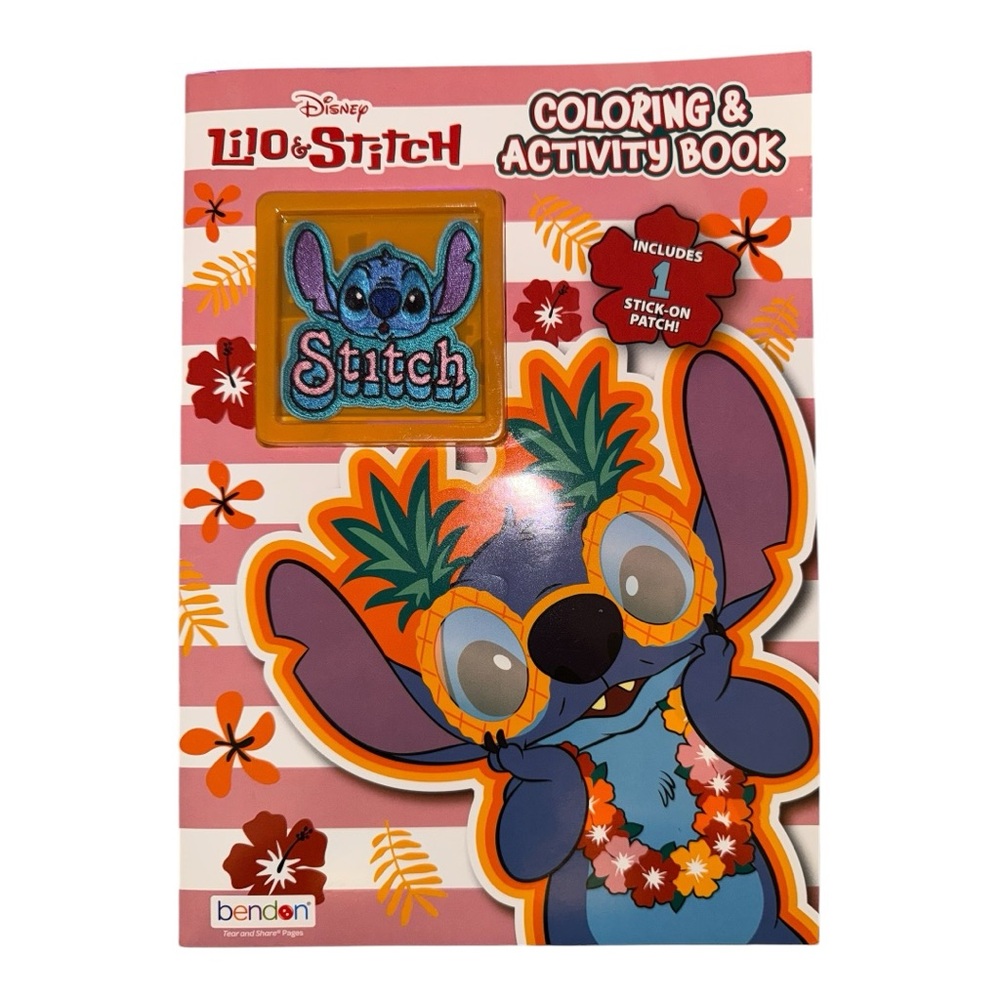 Disney Stitch Activity & Coloring Book - Kids Crafts